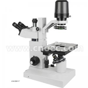 China Binocular Head 640X Inverted Optical Microscope A14.0301 With 12V 50W Halogen Lamp on sale