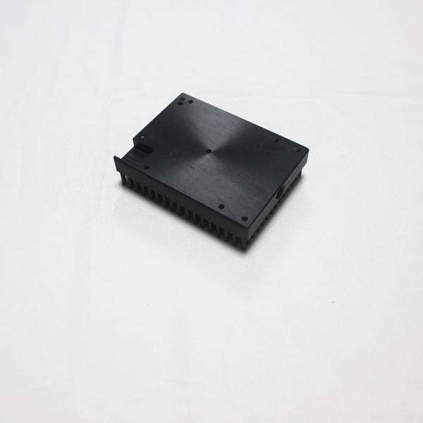 Anodizing Black Pin Fin Cold Forged Heat Sink With Aluminum 1070 Width 15cm