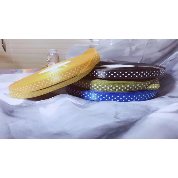Customized Print Satin Grosgrain Ribbon with Logo For Wrapping Decoration Garment