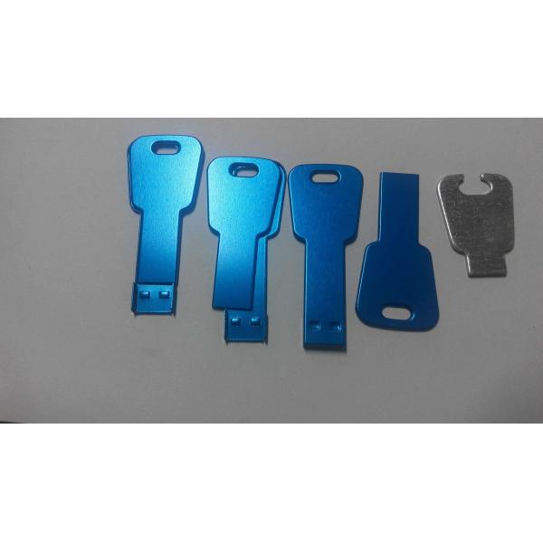 Stainless Steel Key Shape Flash Drive USB free samples