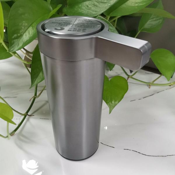 9.2oz Stainless Steel Pump Soap Dispenser FCC 2W Battery Operated