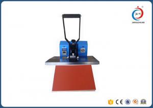  Small Manual Sublimation Printing Garment Heat Press Machine Energy Saving 2.2KW Manufactures