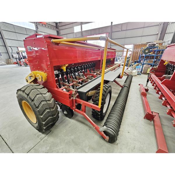 Low Cost Durable Wheat Planter Adjustable for Precision Field Planting