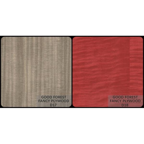 E0 Grade Fancy Plywood Board Customized Figured Plywood Veneer