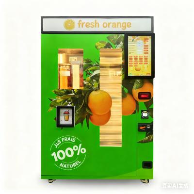 Fresh Fruit Vending Juicer Tomato Apple Pineapple Orange Juice Commercial Automatic Squeezed Orange Juice Fruit Vending Machine