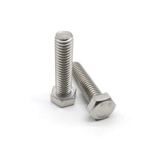 China ASTM F593 SS 316 Hex ASME ANSI B18 2.1 Bolts Stainless Steel Hex Head Cap Screws on sale