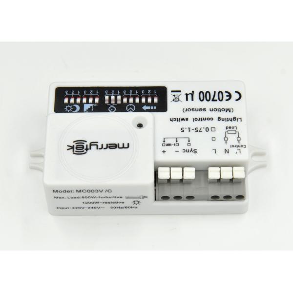 800W 220-240Vac Input 1-10V Cluster Control Motion Sensor With Plastic Housing
