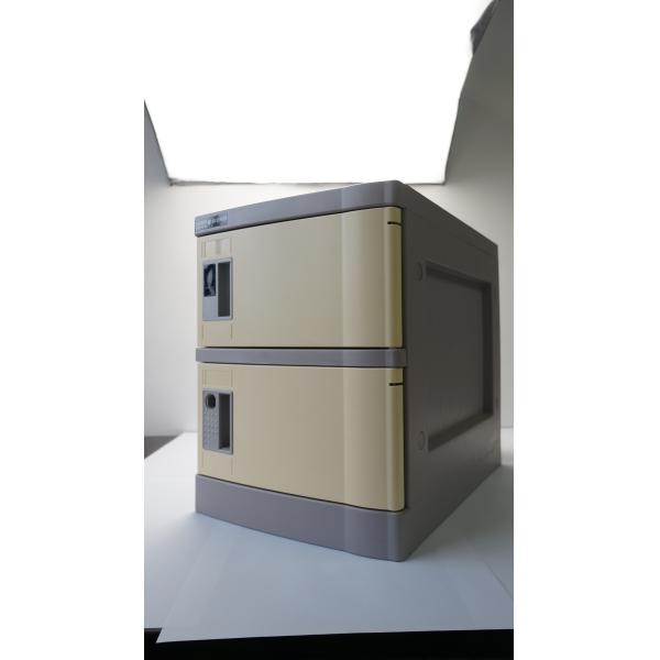 Corrosion Resistant Locker Room Lockers / Coin Collect Lockers 10 Comparts 1 Column