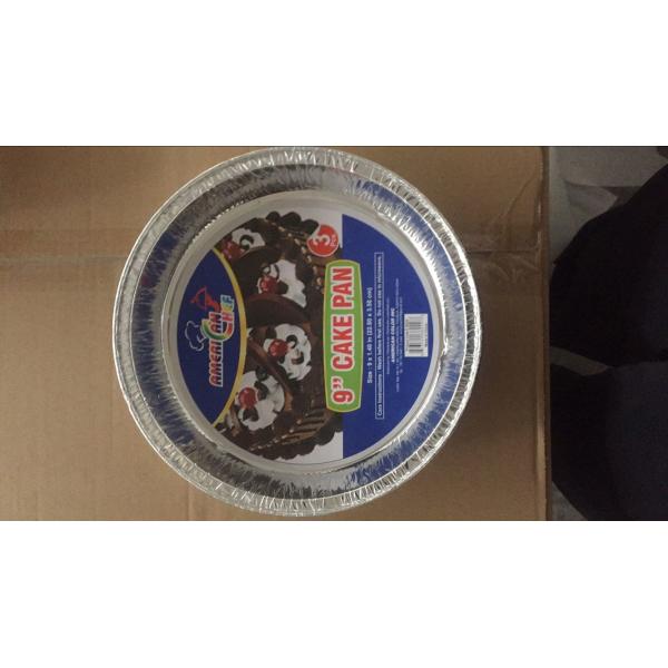99.7% Pure Aluminum Foil Pans Tray For Baking Customized Shape Silver Color