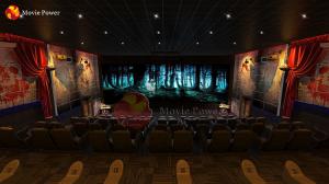  Haunted House Park Equipment 4d 5d 7d Movie Theater Chairs Manufactures
