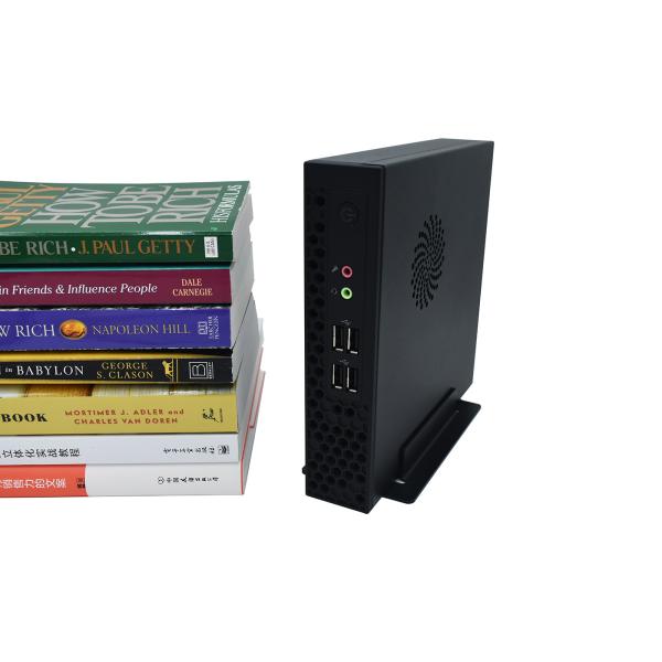 Quad Core Ryzen 3200g Mini Pc , AMD Micro Pc No Monitor Black Color