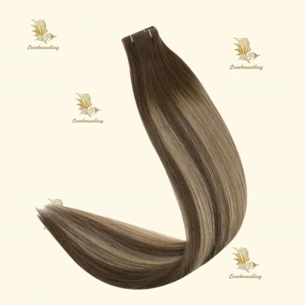 Fashion Double Drawn Invisible Tape in Hair Muti-Color 2024 Package Gross Weight 0.200kg