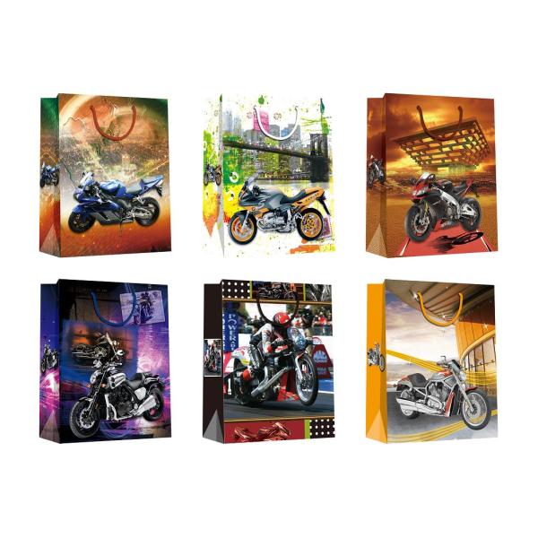 Custom Matt Laminated Paper Carrier Bags
