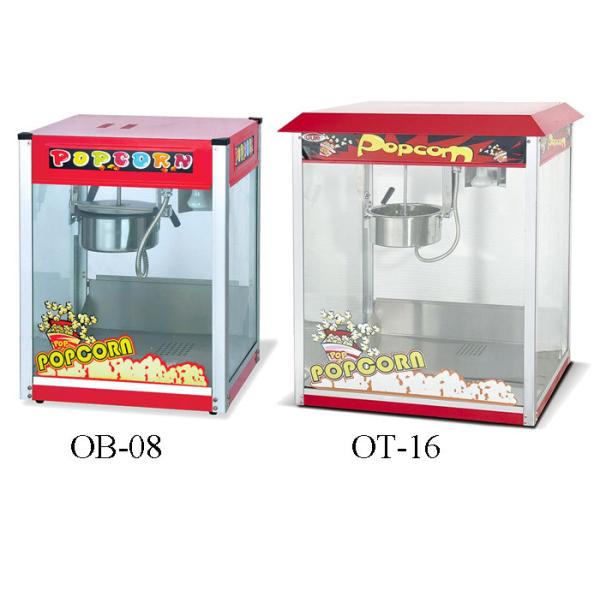 Electric Commercial Popcorn Maker Machine 8 Or 16 Ounce Popcorn Warmer Machine