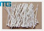 White Cable Ties Free Sample , Self Locking Nylon Cable Ties Wraps With Length