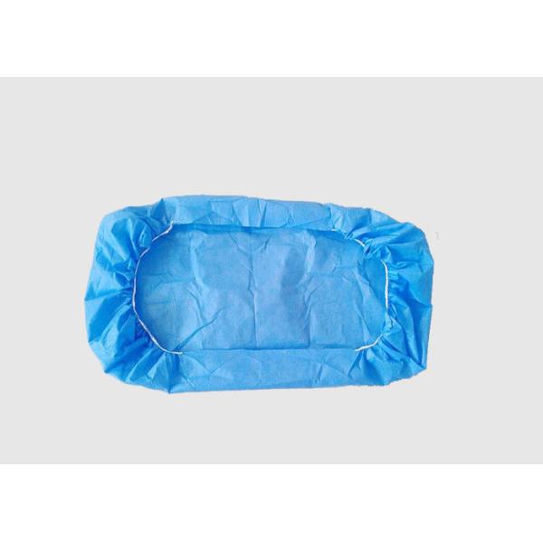 Blue Color Disposable Bed Covers Size 110 * 220CM For Bed / Stretcher
