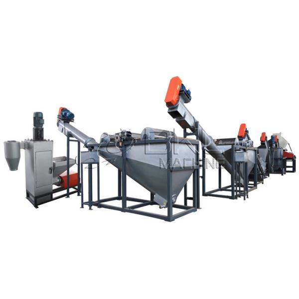 380V 50HZ Plastic Washing Machine 200ppm Pet Flakes Washing Machine