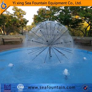  Crystal Ball Shape Dandelion Fountain Round Modern Small Manufactures