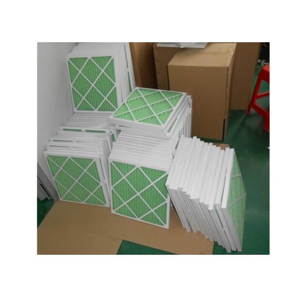 Disposable Z - Line Pleated Panel Air Filters , Industrial Air Purifier With Washable Filter