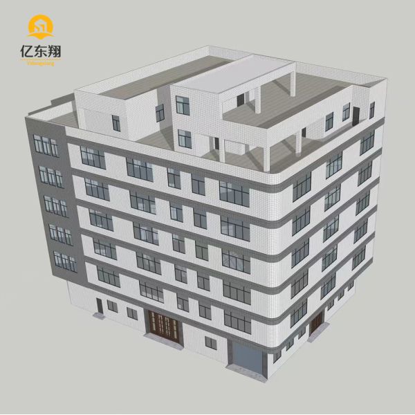 High Adhesion Color Layers Steel Structure Building with Load-bearing Steel Frame and Recyclable Materials