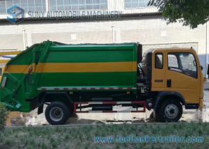  Dongfeng Double Axle Garbage Removal Truck 6cbm-10cbm 6550*2090*2580 Mm Dimension Manufactures