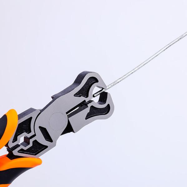 319.1g 7 Inch End Cutting Pliers Finish Polished Heavy Duty Combination Plier