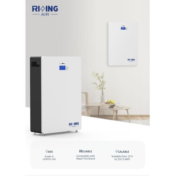 51.2v Lifepo4 Wall Mounted Solar Battery 30kw Batteries For Home Solar Storage