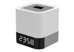 LED  Night Light Clock Radio Bluetooth Speaker All In1 , Bluetooth Speaker And Alarm Clock Manufactures