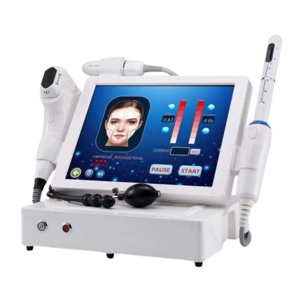 4D HIFU Beauty Salon Equipment Ice Head 3 In1