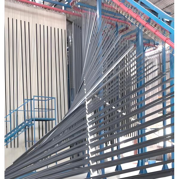 Compact Design Vertical Powder Coating Equipment for Aluminum Profiles - Fit European Workshop Space