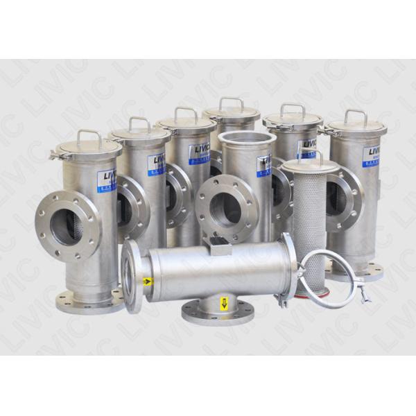 Industrial Stainless Steel Basket Strainer With Custom Made Design Pressure