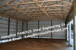 Chicken Poultry Shed Steel Construction and Animal Farm Building Steel Cow Shade