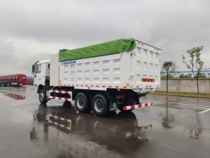  430hp Heavy Dump Truck SHACMAN CNG Dump Truck White F3000 6x4 Eurov Manufactures