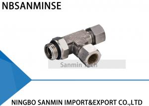  KST Pneumatic Compression Fitting BSPT ( R ) Thread Pneumatic Tube Fittings Manufactures