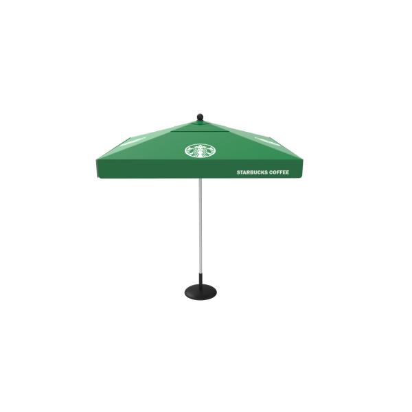 Outdoor Advertising Beach Umbrellas UV Resistance Custom Printing Color