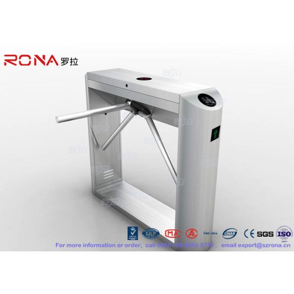 Automatic Tripod Turnstile Gate Stainless Steel Mechanism for Factory Entrance