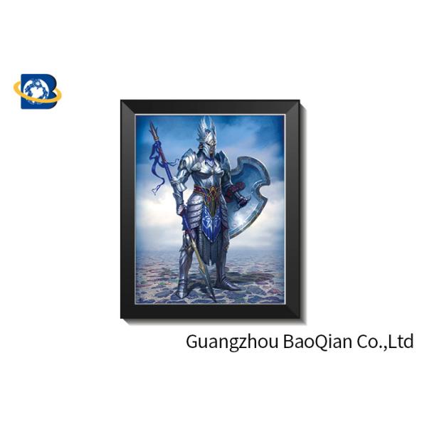 Promotional 3D Lenticular Pictures With PVC Frame /lenticular Photography