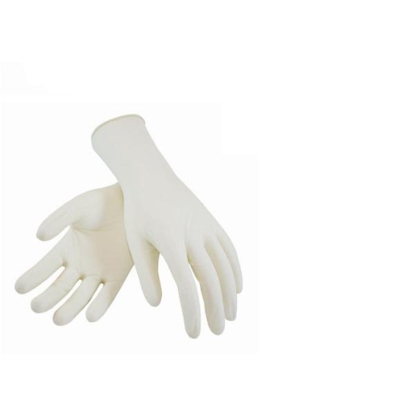 Waterproof Disposable Medical Gloves 100% Latex Material Thickness 3-9 Mil