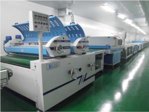  Shoe Material Curtain Coating Equipment Conveying 380V Four Stage Manufactures