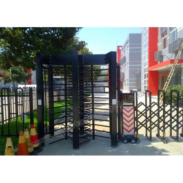 Automatic 304 grade access gate bi-directional full height turnstile for high-end villa