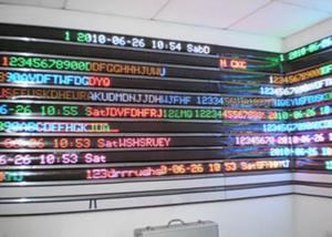  Outdoor Programmable Scrolling LED Sign , High Brightness LED Text Display Board Manufactures