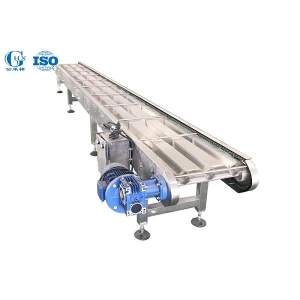 Food Marshalling Cooling Conveyors Stainless Steel Material With Adjustable Speed