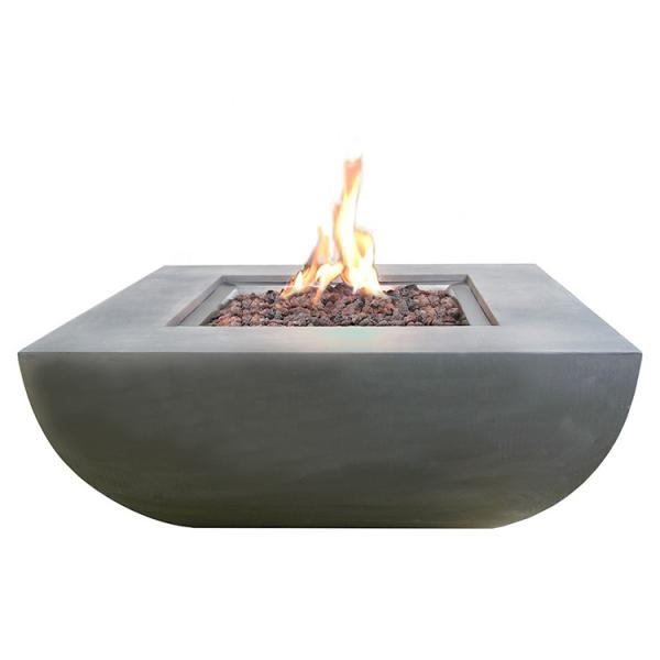 Patio 3mm Propane Gas Fire Pit Weathering Steel Fire Pit wear resistance