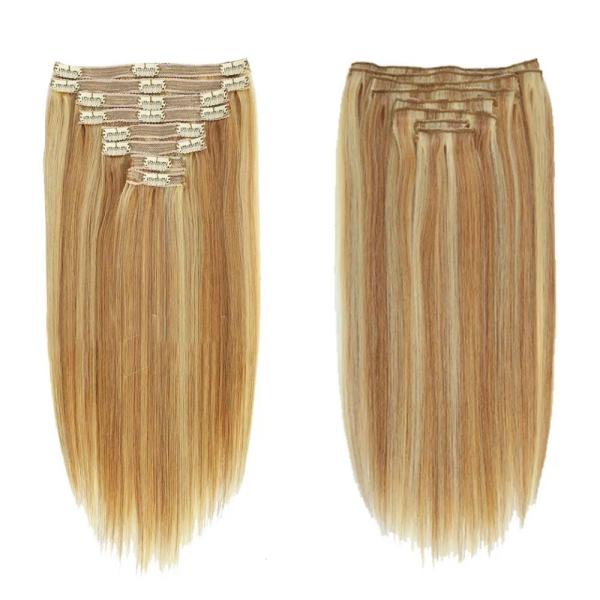 Bodywave Texture Clip in Hair Extensions 100% Human Hair Double Drawn Cuticle