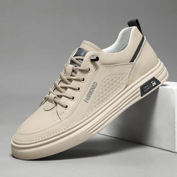 Synthetic Leather Men Casual Shoes PVC Sole Men Leather Shoes 39 40 41 42 43 44 Size