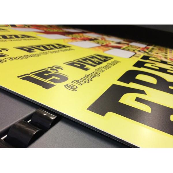 Weather Resistant PVC Sign Board Digital Printing Outdoor Advertising