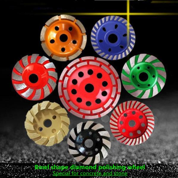 80mm Diamond Grinding Wheels Concrete Cements Stone Polishing