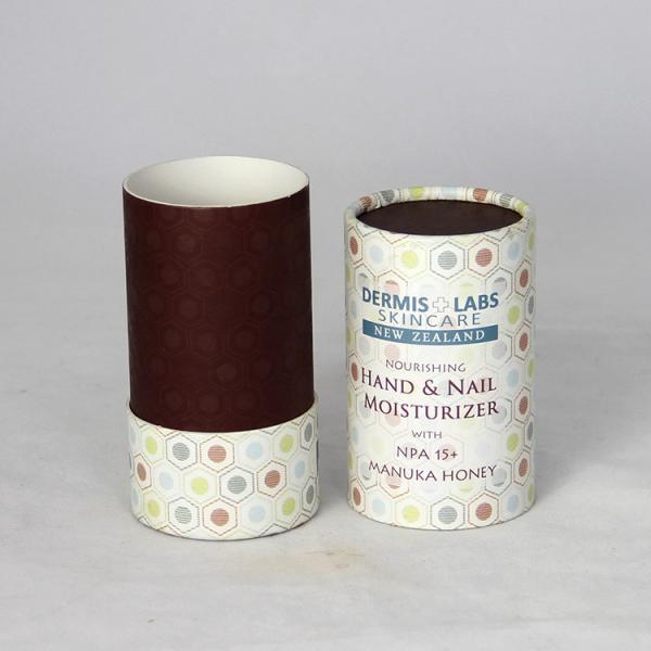 Eco-friendly Cylinderl Kraft Paper Can Packaging for Cosmetics and Skin Care Products