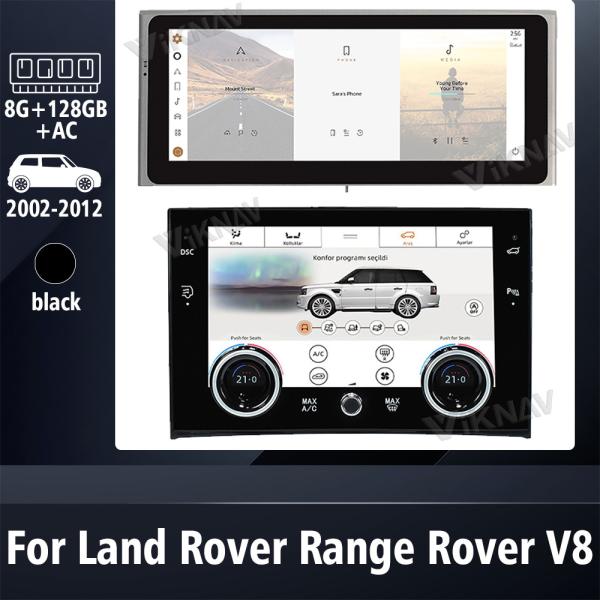 VIKNAV Android Auto Stereo Car Radio For Land Rover Range Rover Vogue V8 10.25 inch 1998-2012 Multimedia Player Touch Screen Carplay