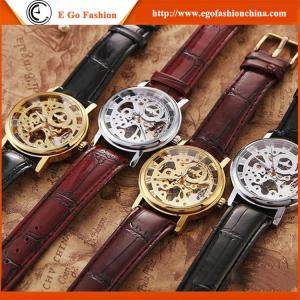  WN02 Mechanical Watches for Man Business Watch Hollow Out Back Winner Branding Watches Men Manufactures